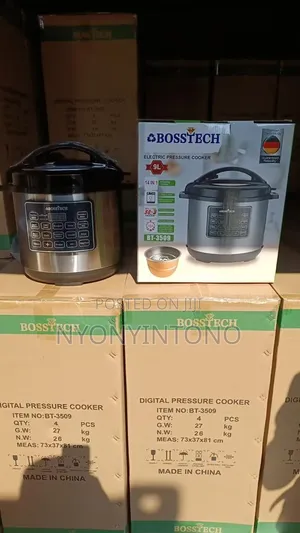 Bosstech 9l Digital Multifunctional Electric Pressure Cooker Bt-3509