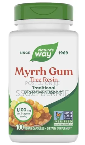 Myrrh Gum Tree Resin Mg. Caps Gut Health