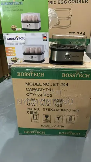 Bosstech 6 Eggs Electric Egg Boiler Bt-244