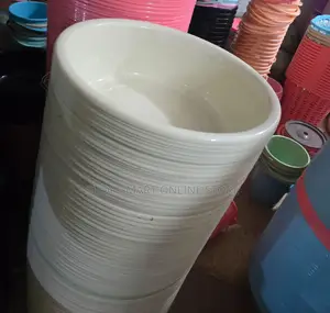 Cream Color Round Baby Basins Round Baby Basins for Washing
