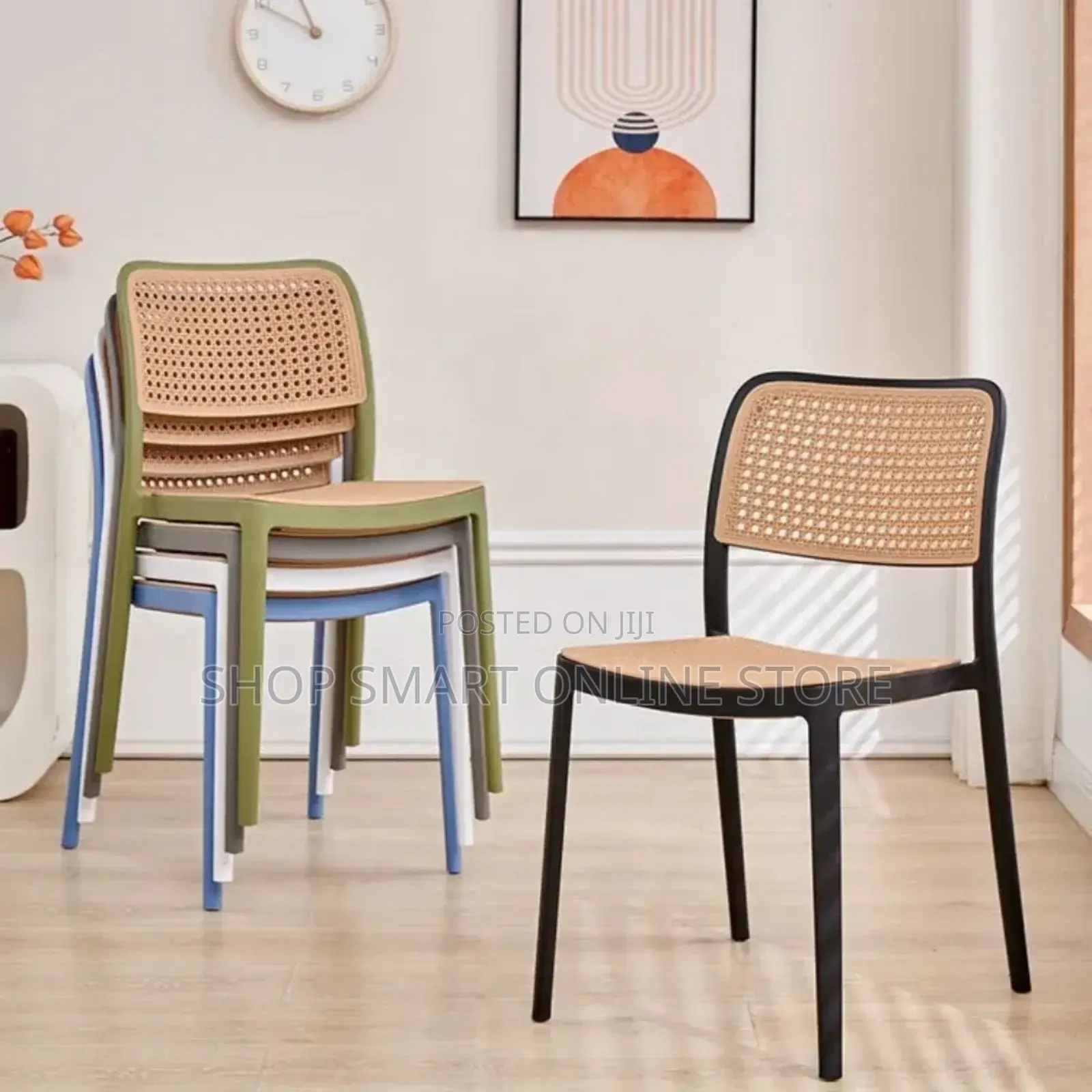 Pp Ratten Dining Plastic Chair Plastic Chair
