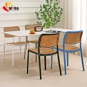 1pc Dining Restaurant Plastic Chair Only Restaurant Plastic Chair Only
