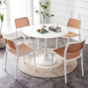 1pc Pure Plastic Chair Plastic Chair Only Without Table