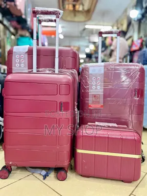 Travel Kwanjula Suitcase Set –4 Elegant Rolling Cases. Free Delivery