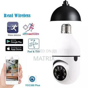 Wifi 4g Security Bulb Camera