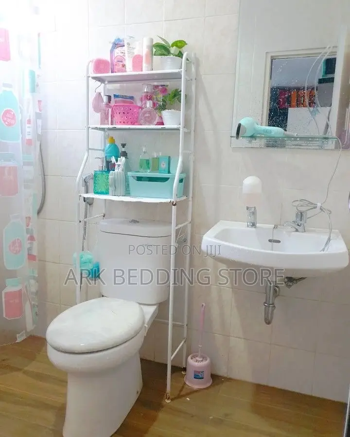 Bathroom Ladder Rack
