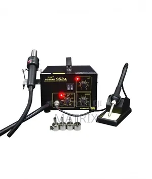 952a Soldering Rework Station 270w Hot Air Blower 60w Soldering Gun