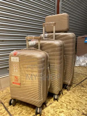 Strong Abs Travel Suitcases Set – 4pcs Kwanjula Luggage