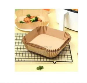 Square Air Fryer Disposable Parchment Paper Liners