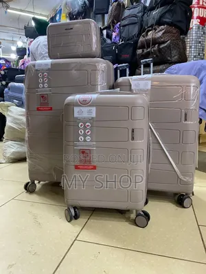 Durable 4 Piece Suitcase Set – Perfect Vacation Travel Luggage