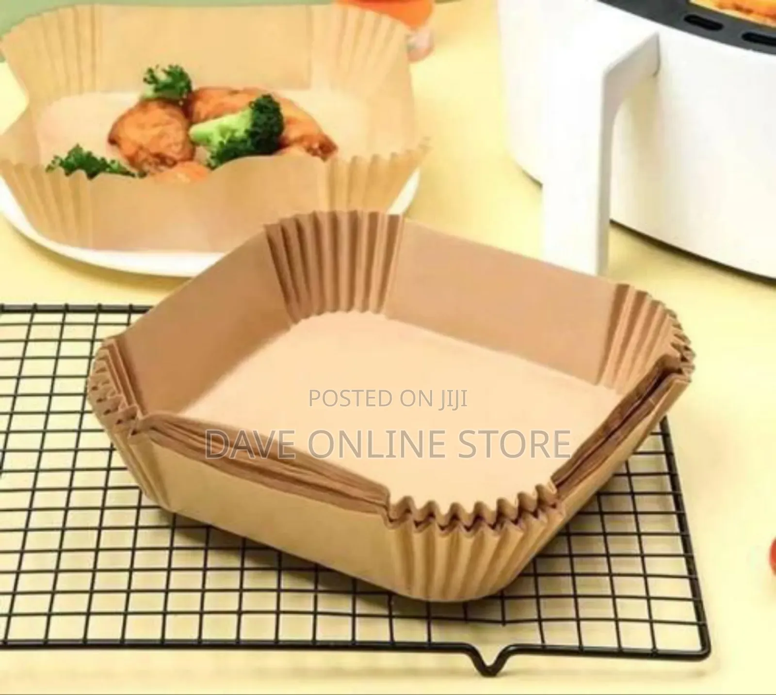 Square Air Fryer Disposable Paper Liner