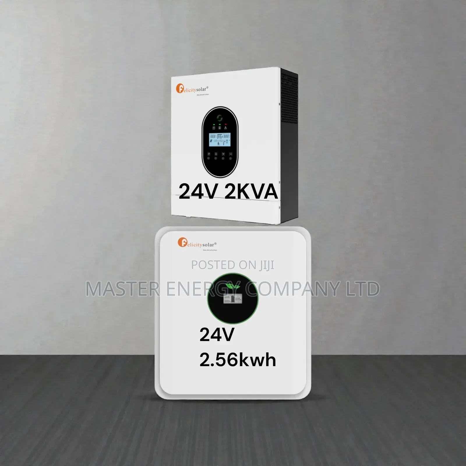 2kva 24v Hybrid and 2.56kwh Lithium Ion Battery Backup System MSHSH