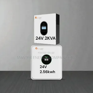 2kva 24v Hybrid and 2.56kwh Lithium Ion Battery Backup System MSHSH