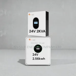 2kva 24v Hybrid and 2.56kwh Lithium Ion Battery Backup System NSGGJ