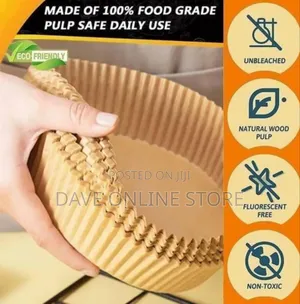 Round Air Fryer Disposable Paper Liners