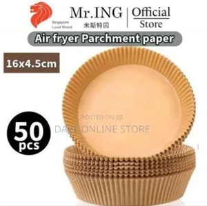 Round Air Fryer Disposable Paper Liners