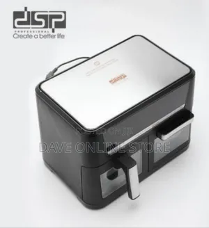DSP Powerful 2-in-1 Dual-Basket Air Fryer Oven, 14l (Model Kb2188)