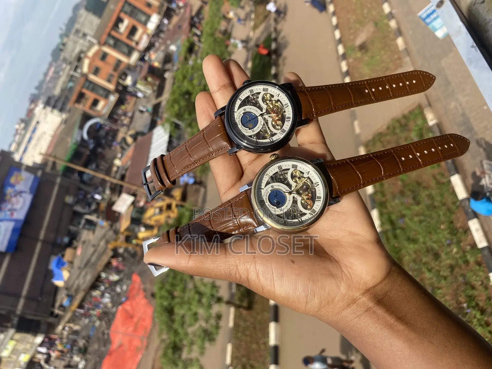 Brown Leather Watch