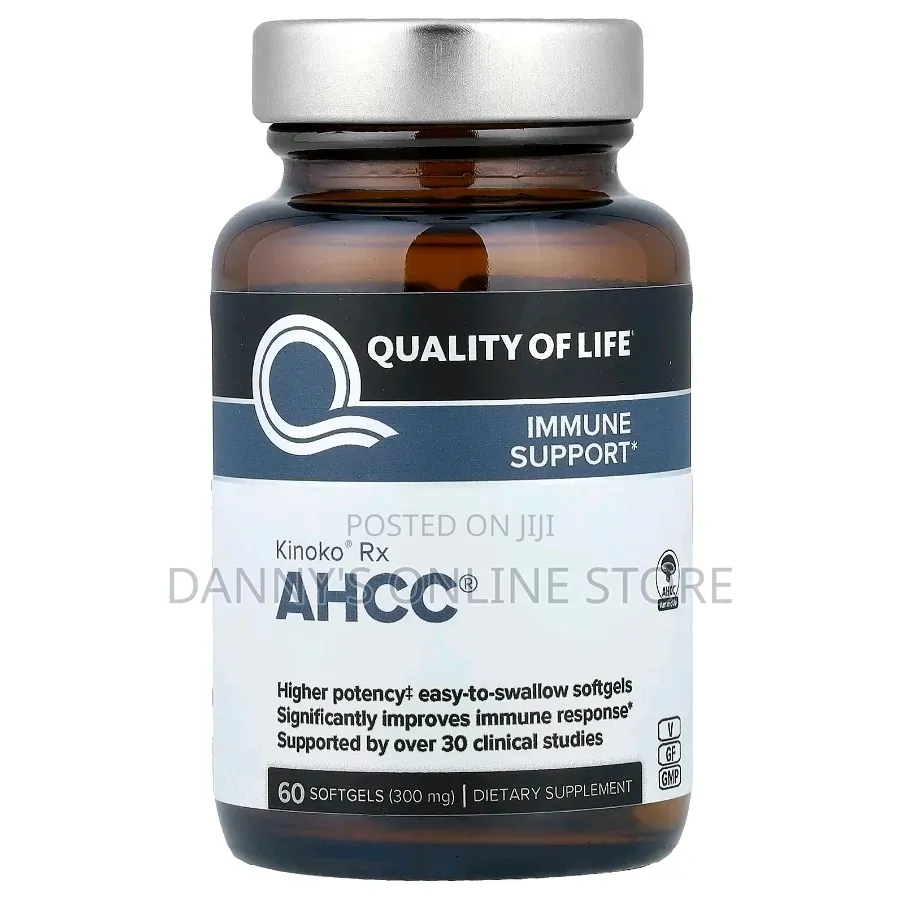 Ahcc, High Potency, 60 Softgels,