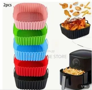 Reusable Silicone Air Fryer Liners / Baskets - Mess-Free Air Frying