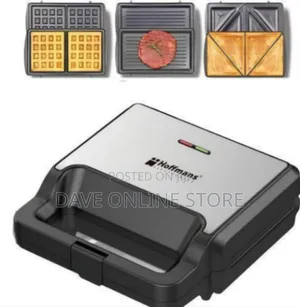 Hoffmans Multi-Functional 3-in-1 Electric Sandwich Maker