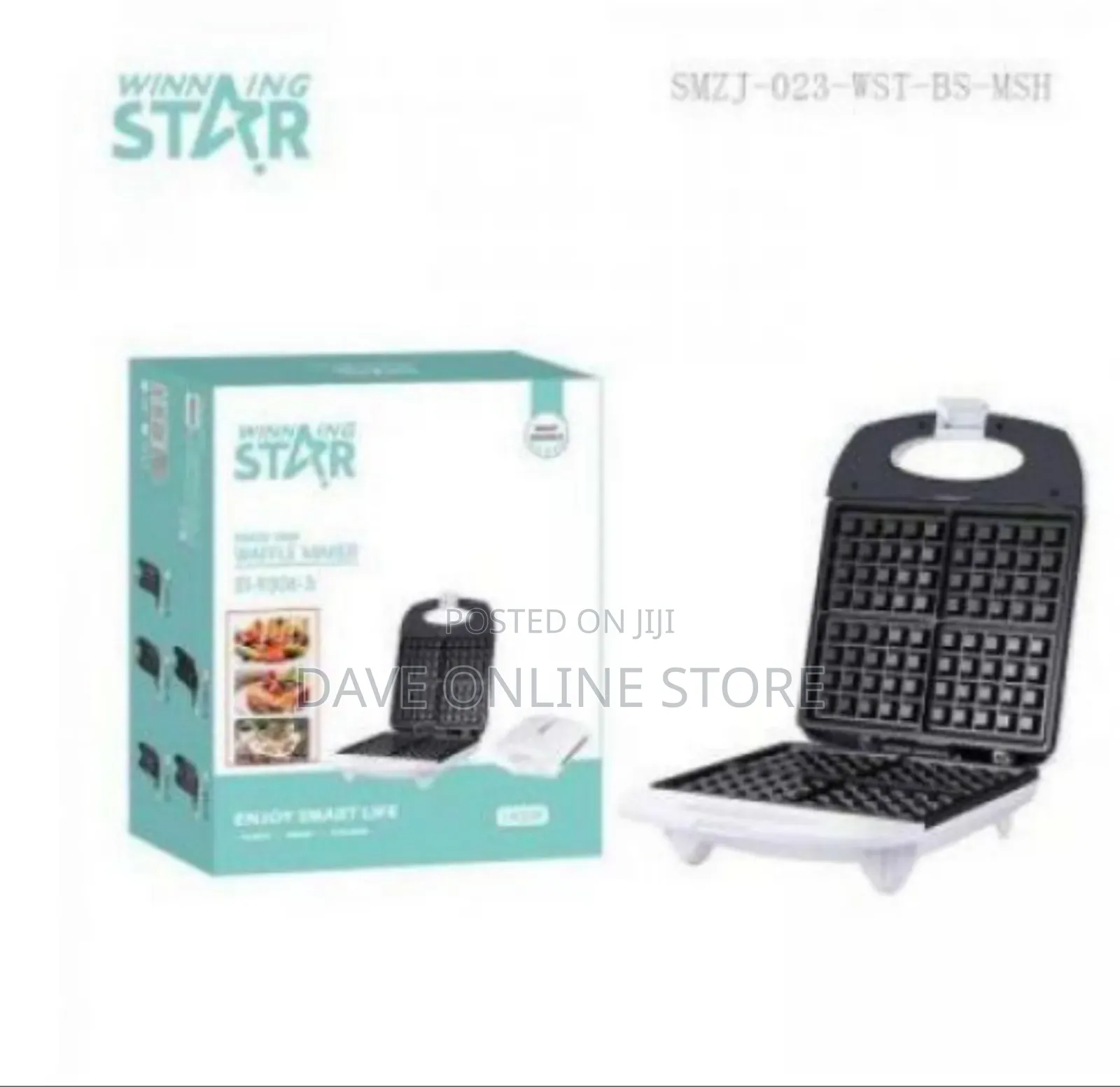 Winningstar Compact Quad Waffle Maker