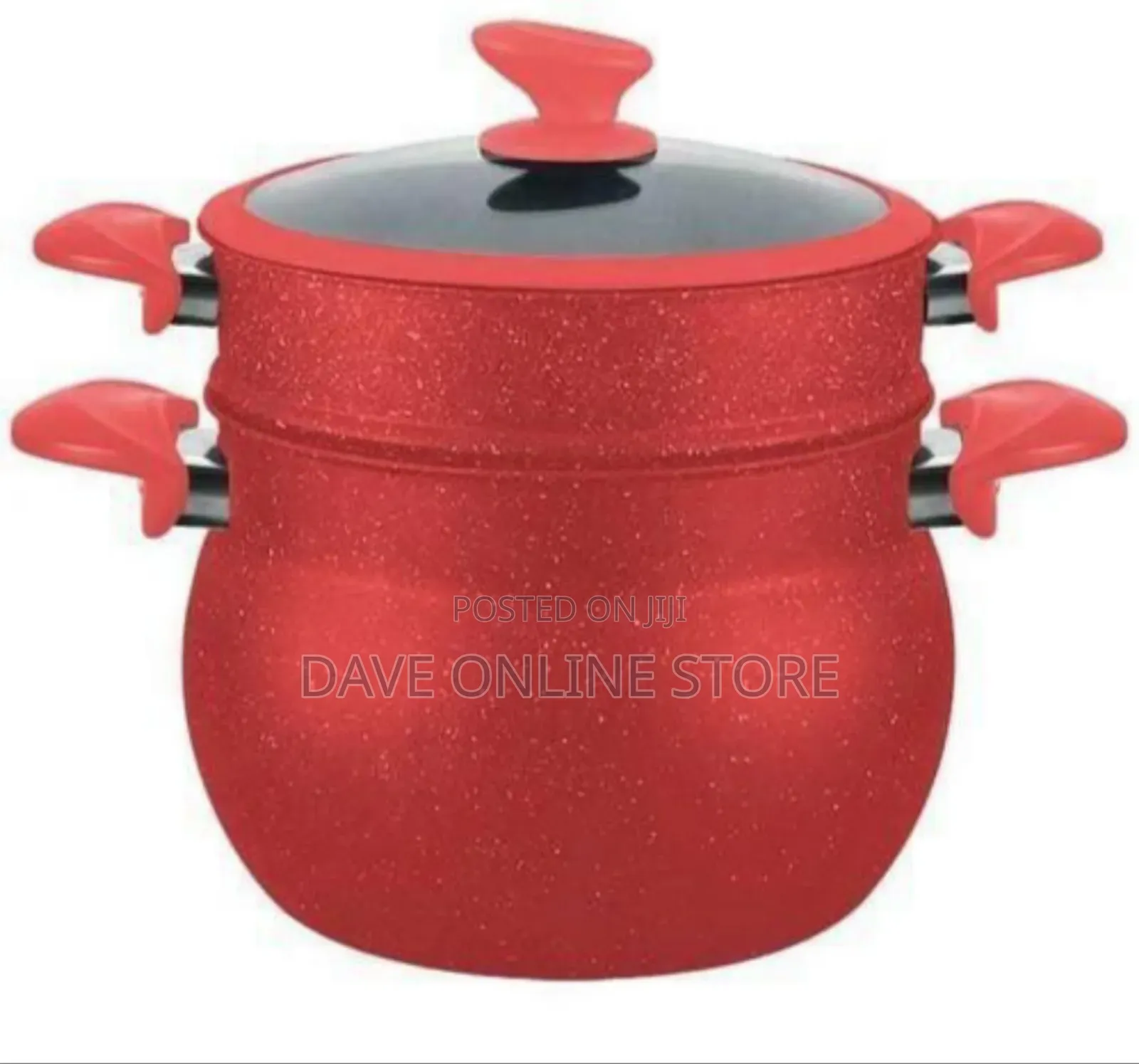 Two-Tier Non-Stick Steamer and Cooking Pot Set