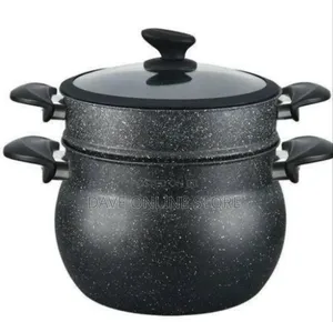 Two-Tier Non-Stick Steamer and Cooking Pot Set