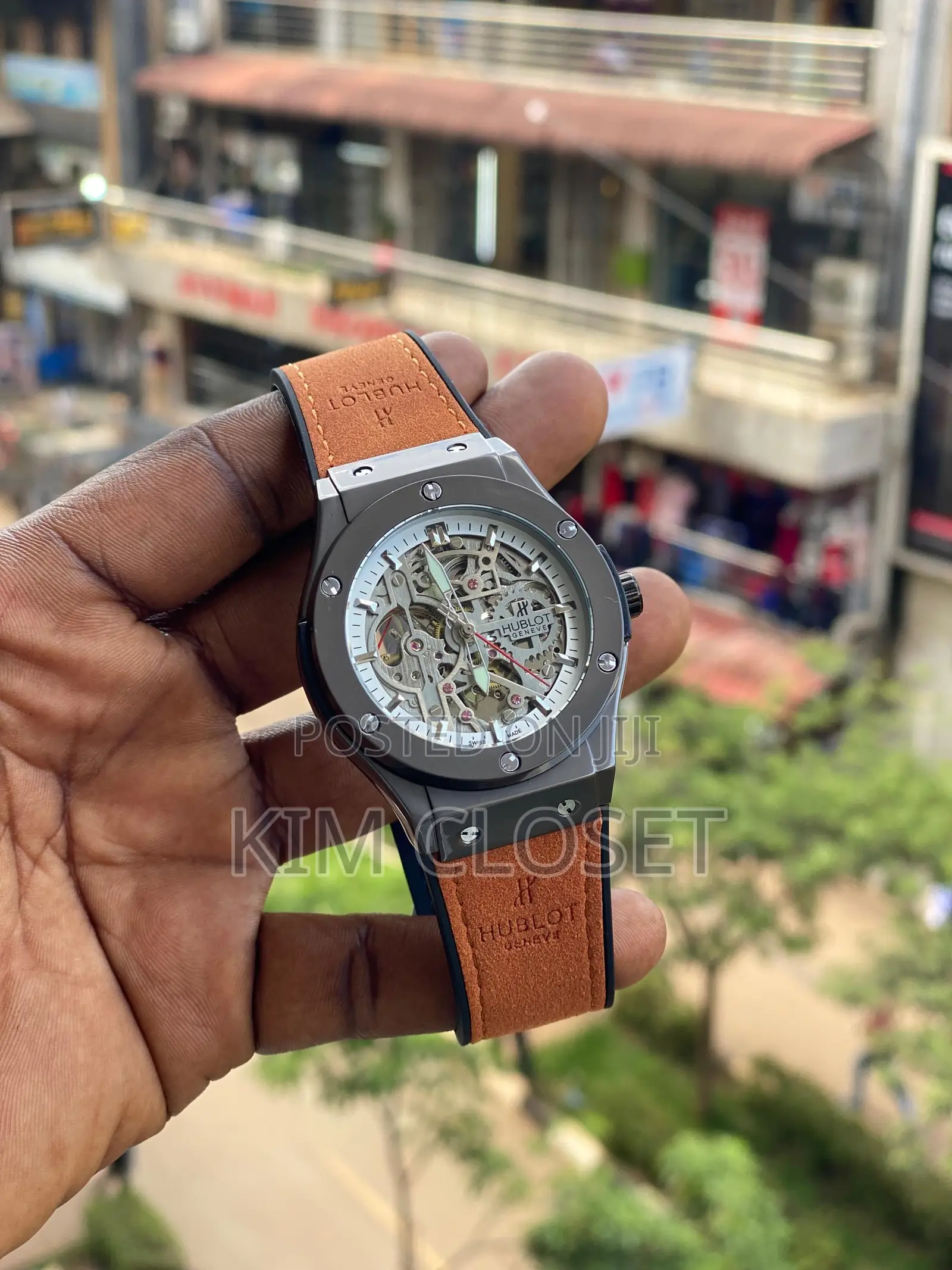 Brown Strap