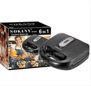 Sokany Sandwich Maker Set, 6-in-1