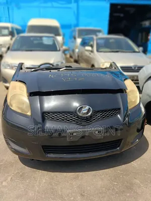 Toyota Vitz Half Cut With Engine
