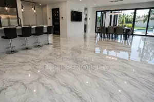 Luxury Marble-Look Epoxy Flooring Installations