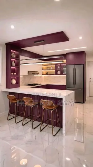 3 Seaters Island Kitchen Cabinets in Any Colour From 6,000,000/-