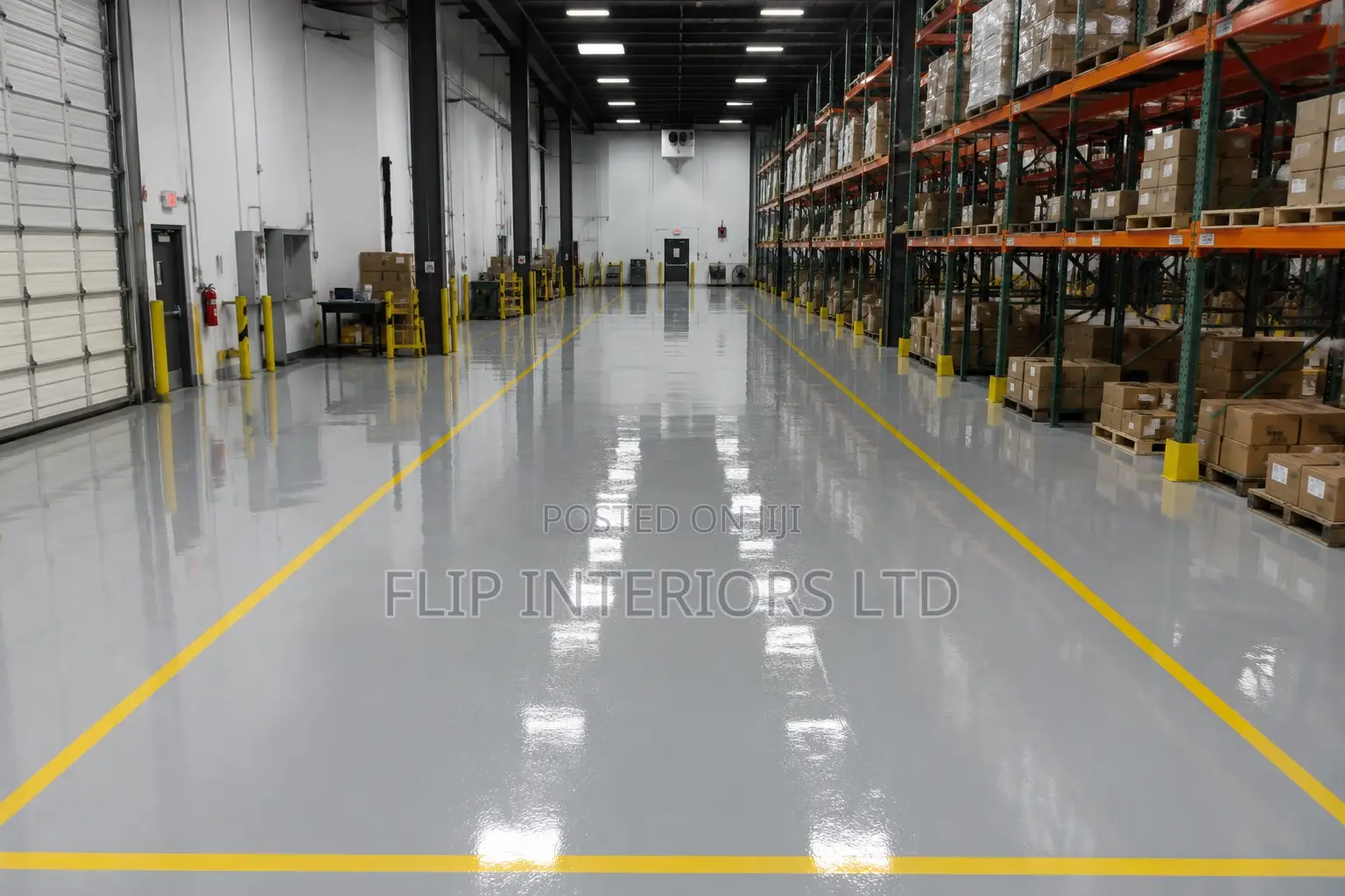 Professional Warehouse Epoxy Coating Services