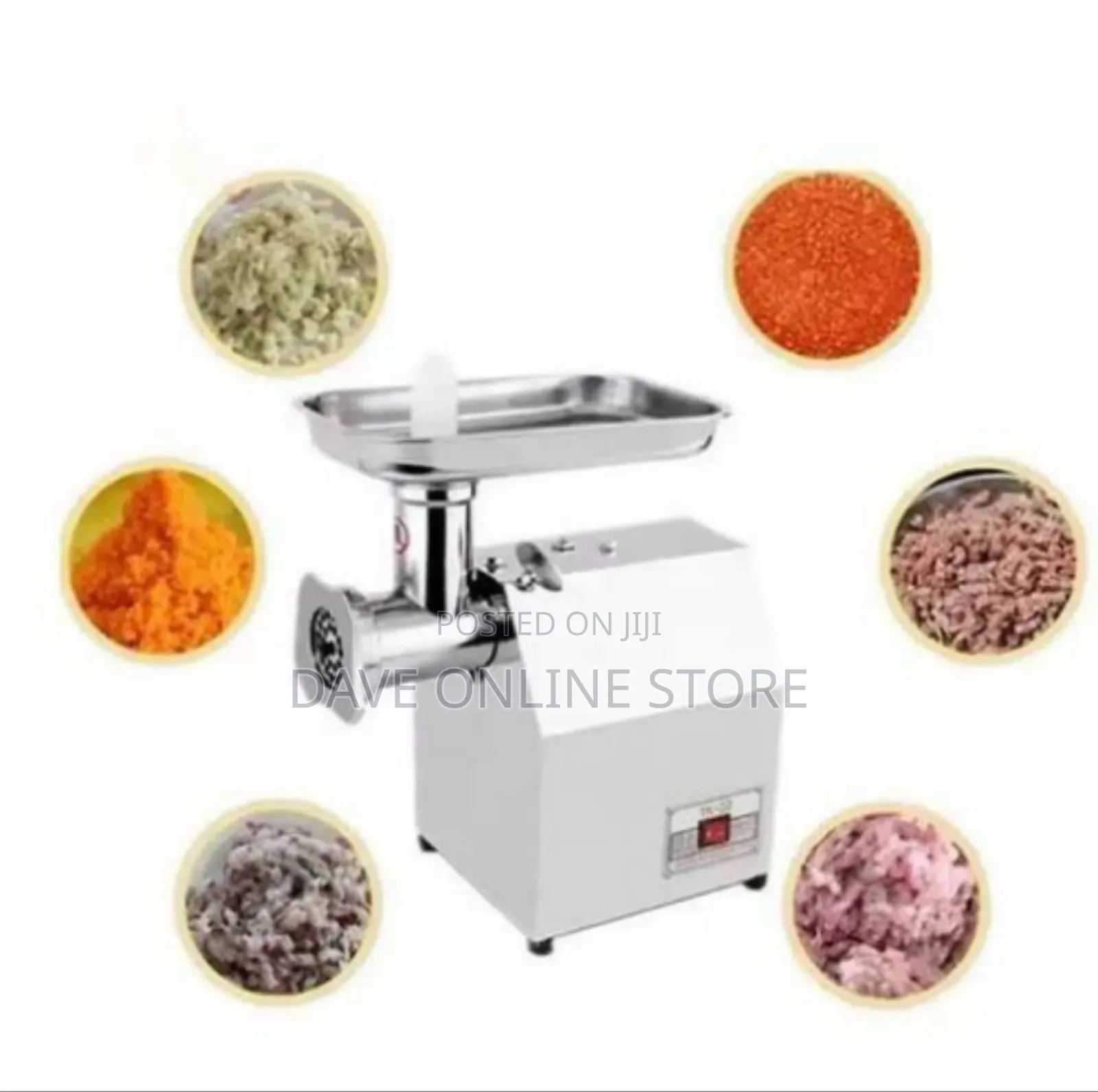 Electro Master Heavy-Duty Commercial Electric Meat Grinder