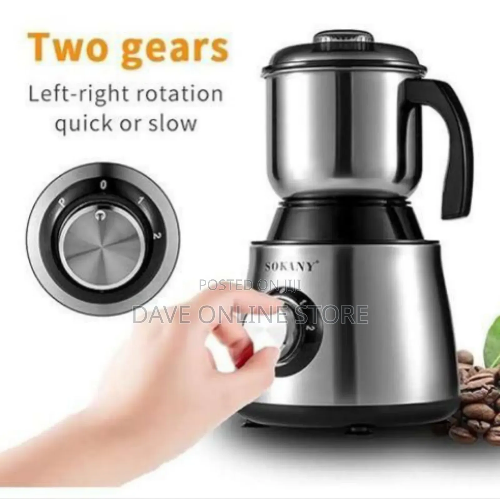 Adjustable Electric Coffee Grinder