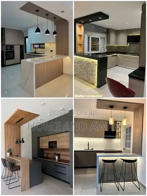Island Provisioned Kitchen Cabinets All Designs 880,000/- Per Meter