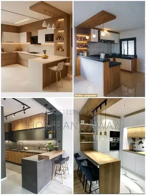Island Style Kitchen Cabinets in Any Colour From 840,000/- Per Meter