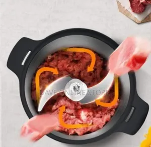 Professional Stainless Steel Electric Food Chopper and Meat Grinder