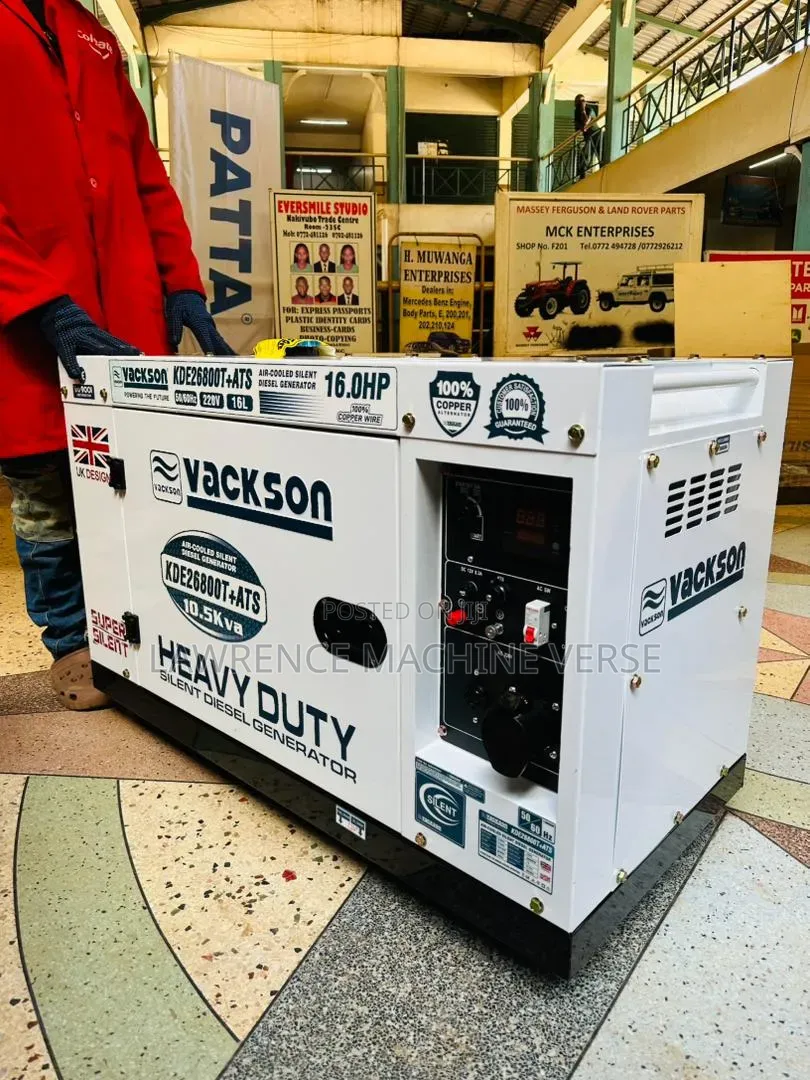 Silent Diesel Generator 10.5kva With Ats
