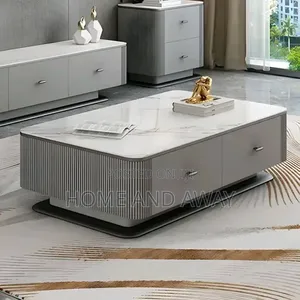 Side Fluted Center Tables With Marble Finishing Any Colour 700,000/-