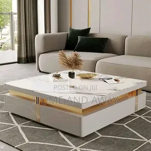 Square Shape Low Marble Top Center Tables in Any Colour From 700,000/-