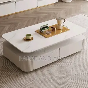 Slim Marble Top Center Tables in Any Colour From 600,000/- + Delivery