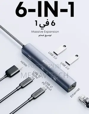 Anker 6in1 Usb C Hub,