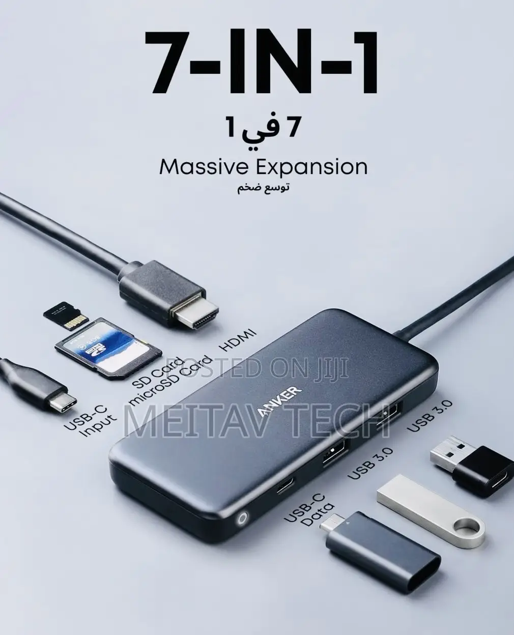 Anker 7 In1 Usb C Hub