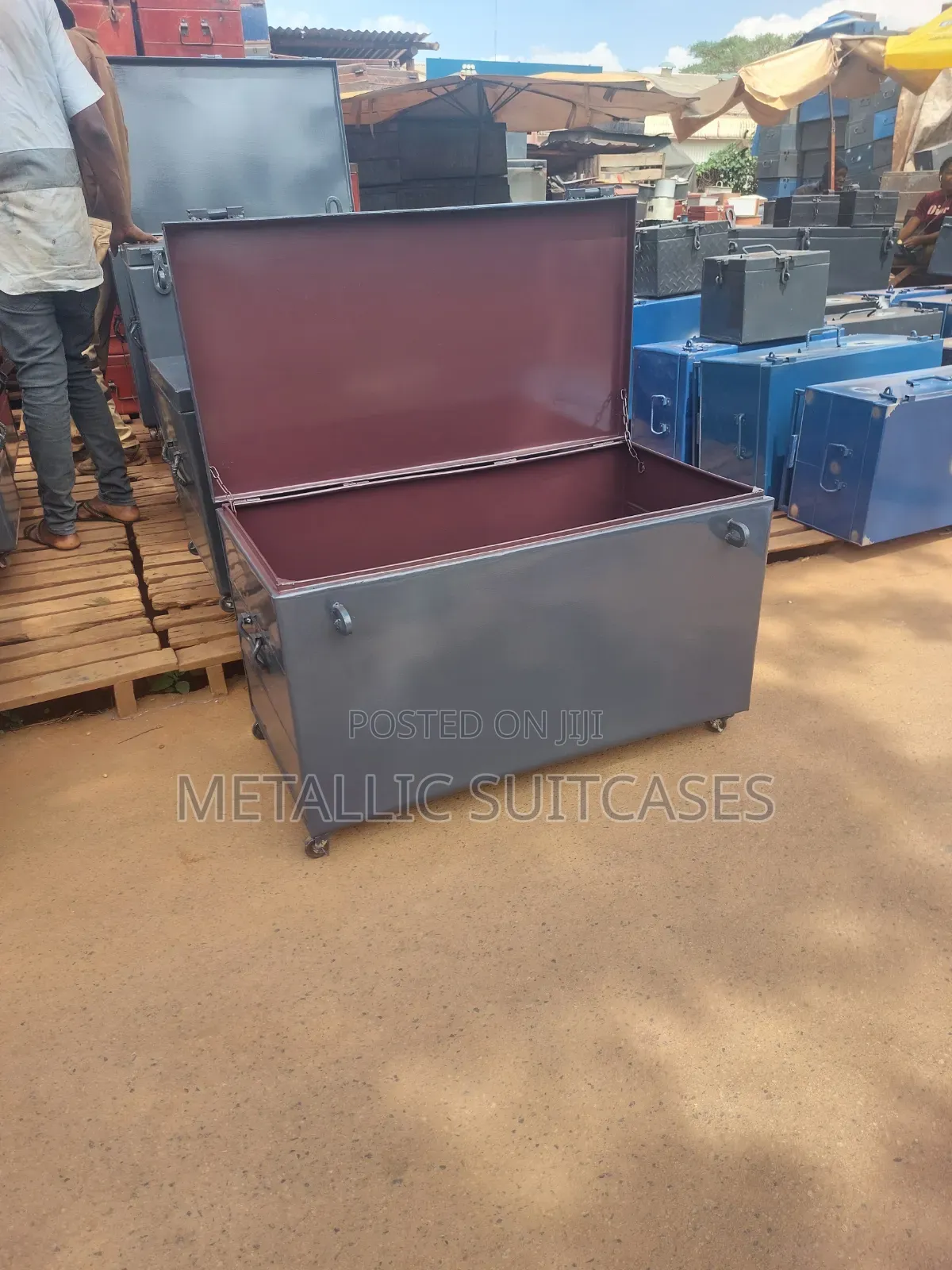 Metallic Storage Boxes