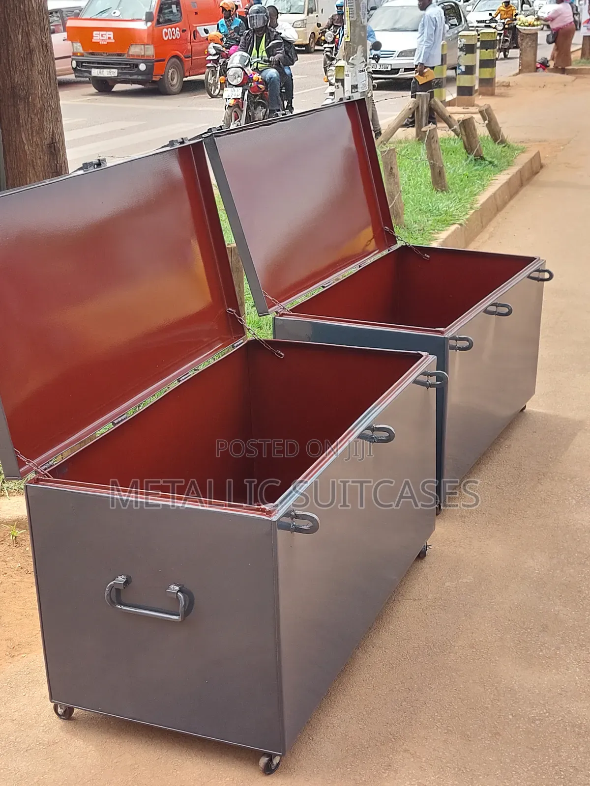 Metallic Storage Boxes