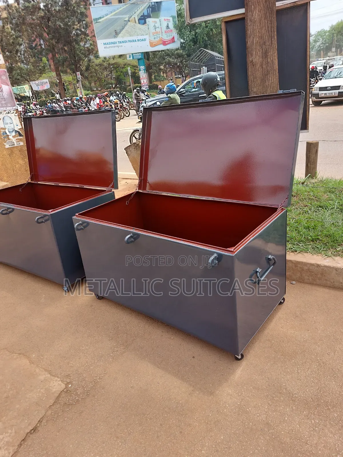 Metallic Storage Boxes