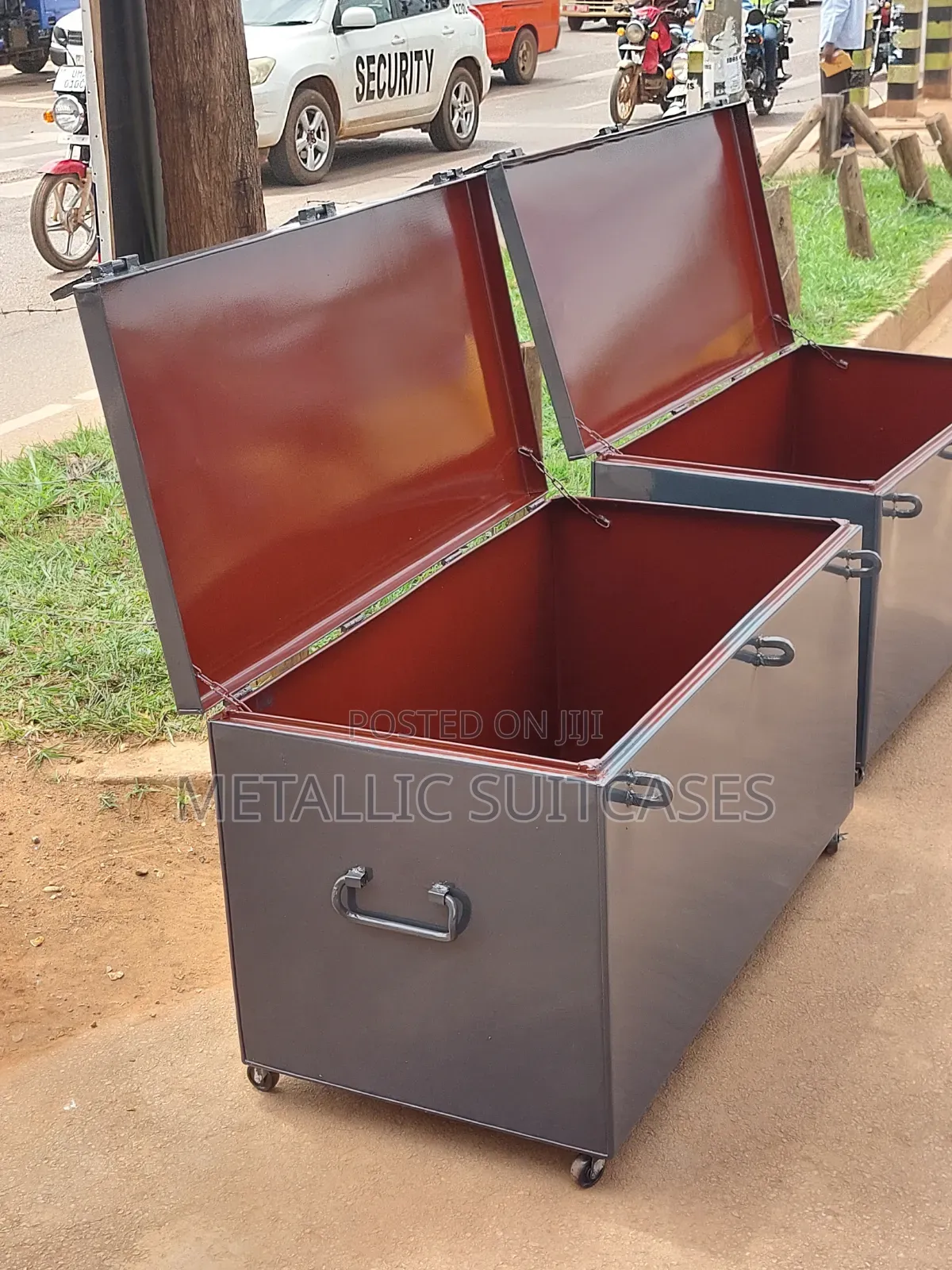 Metallic Storage Boxes