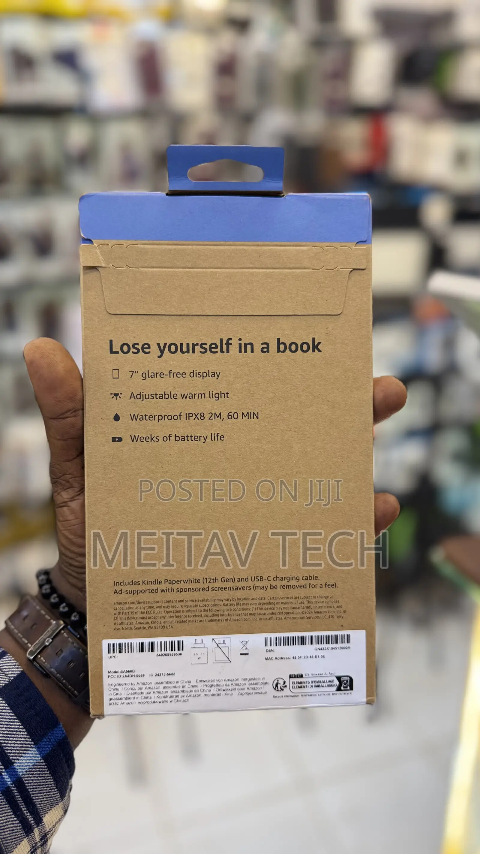 New Amazon Kindle Paperwhite 32 GB Black
